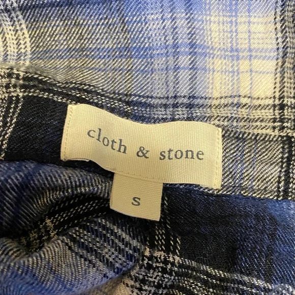 Cloth & Stone Ashton Plaid Button Down Shirt - Picture 7 of 10